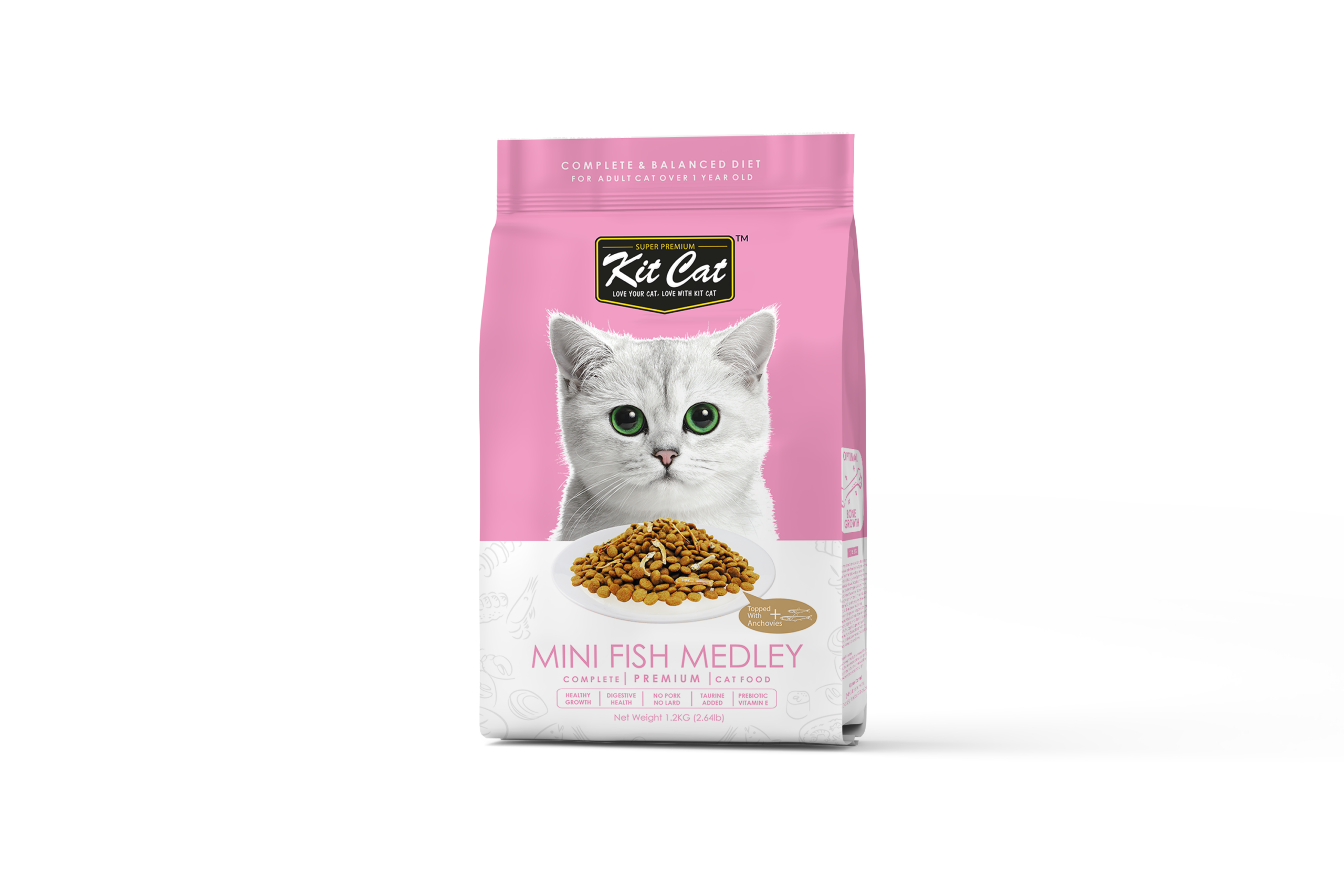 Kit Cat Premium Cat Food Mini Fish Medley